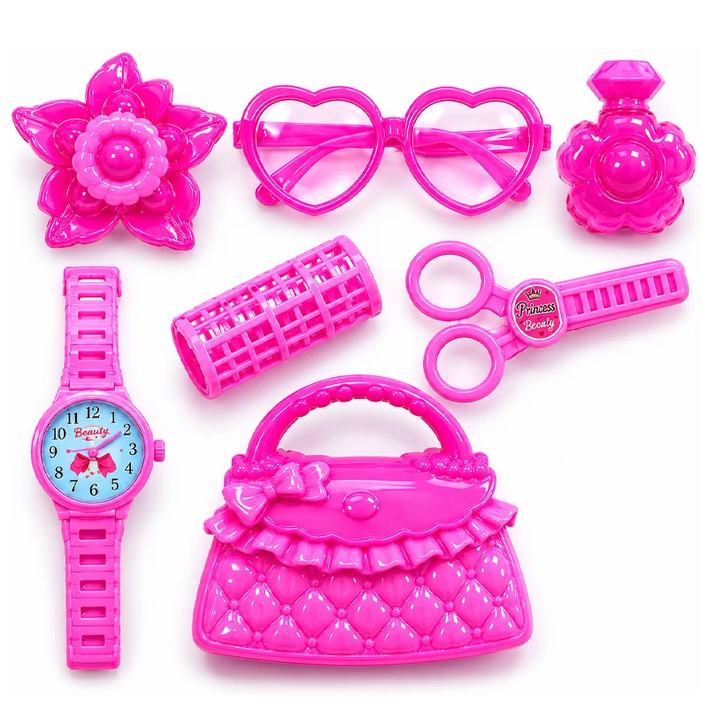 Princess Dream Pretend Play Beauty Accessories Set Pack of 7 Pcs for Girls 3 years + (996-25)